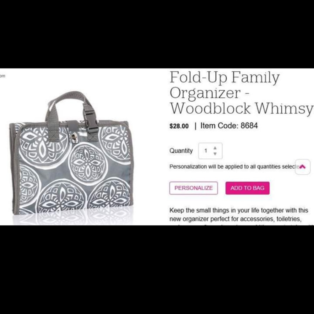 Thirty-One fold organizer